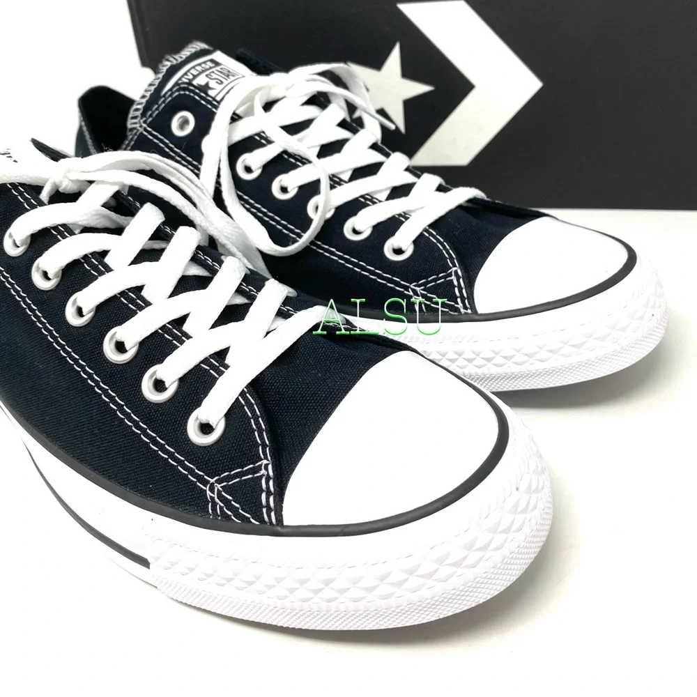 Converse Chuck Taylor ☮️ AS Canvas Low Skate Men’s Size Black Sneakers 165769F - Picture 5 of 13